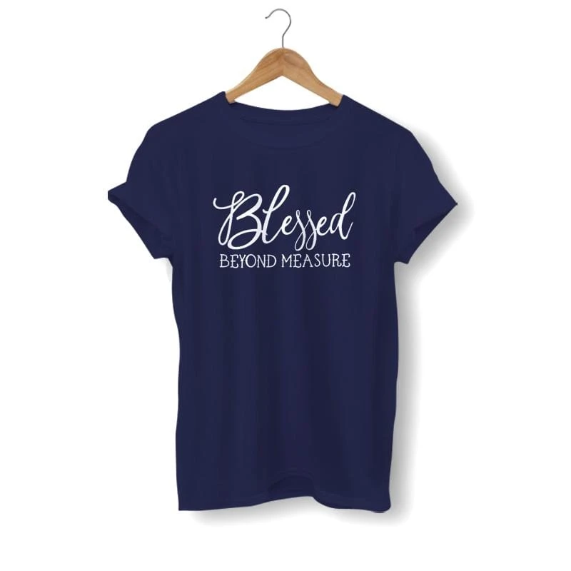 Christian T-Shirt Blessed Beyond Measure 7 Christian T-Shirt Blessed Beyond Measure - Image 5