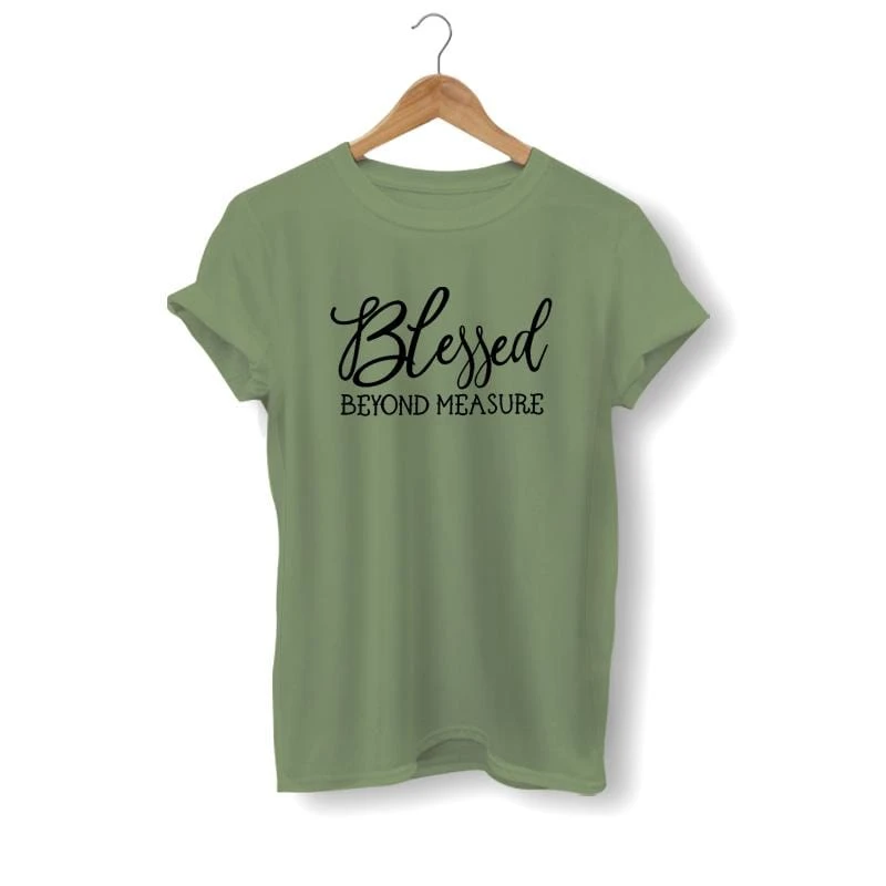 Christian T-Shirt Blessed Beyond Measure 12 Christian T-Shirt Blessed Beyond Measure - Image 10
