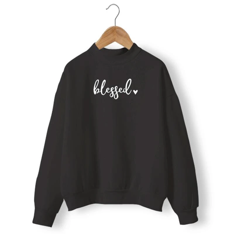 Christian Sweatshirt Blessed 5 Christian Sweatshirt Blessed - Image 3