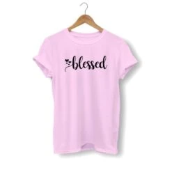 Christian T-Shirt Blessed 23 Christian T-Shirt Blessed -Lord's Guidance blessed shirt womens pink