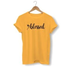 Christian T-Shirt Blessed 17 Christian T-Shirt Blessed -Lord's Guidance blessed shirt womens yellow