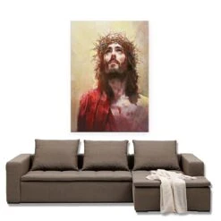 Christian Canvas Art Jesus Crown Of Thorns