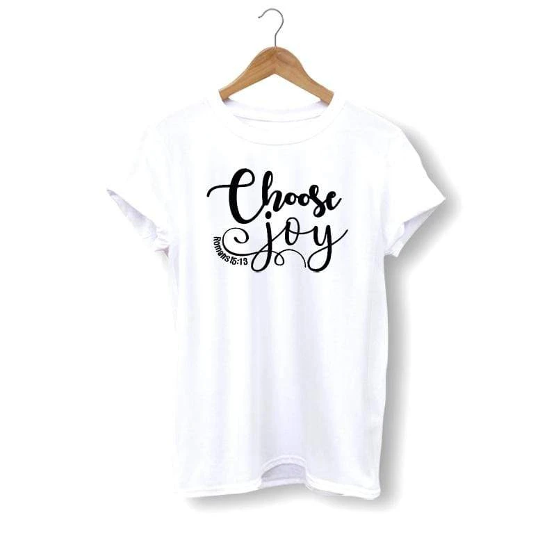 Christian T-Shirt Choose Joy 3 Christian T-Shirt Choose Joy