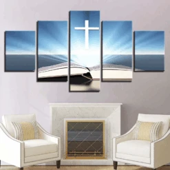 Christian Canvas Art White Cross 11 Christian Canvas Art White Cross -Lord's Guidance christian cross lords guidance