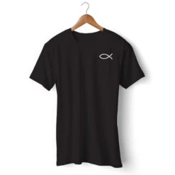 Christian T-Shirt Fish Symbol