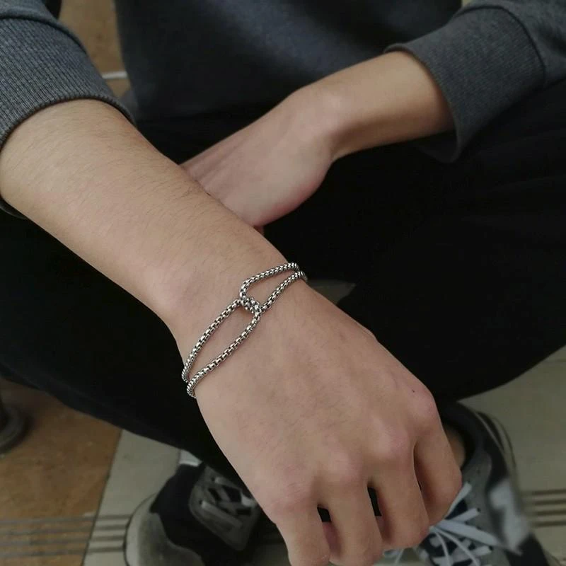 Men's Cross Bracelet Cross Charm Chain 7 Men's Cross Bracelet Cross Charm Chain - Image 5