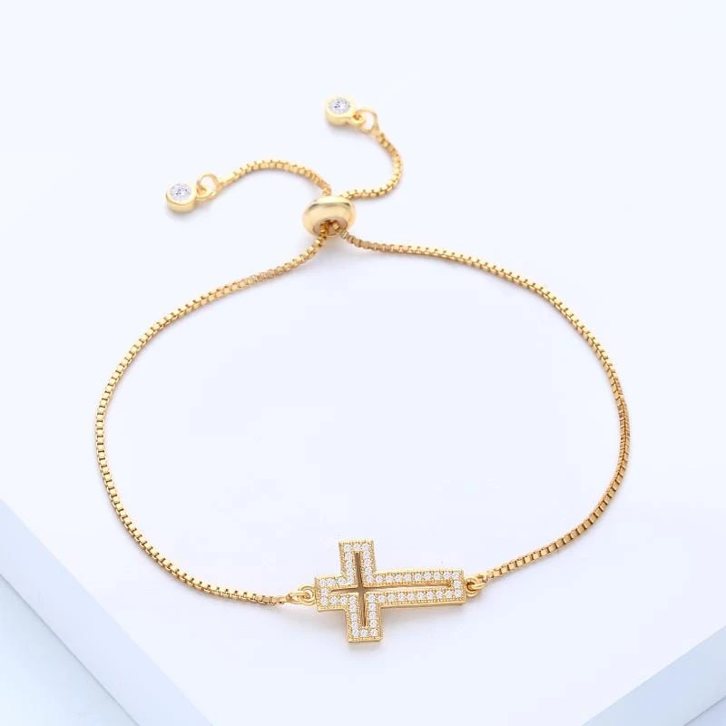 Women's Cross Bracelet Believe 6 Women's Cross Bracelet Believe - Image 4