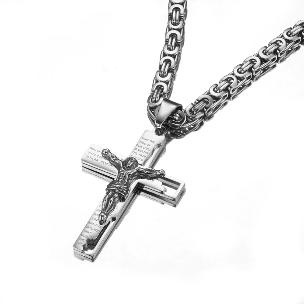 Men's Christian Necklace Risen 4 Men's Christian Necklace Risen - Image 2