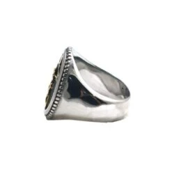 Christian Ring Crucifix 8 Christian Ring Crucifix -Lord's Guidance crucifix mens signet ring