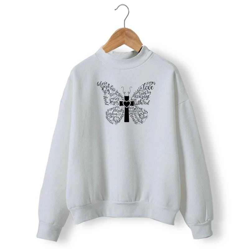 Christian Sweatshirt Butterfly 8 Christian Sweatshirt Butterfly - Image 6