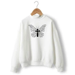 Christian Sweatshirt Butterfly