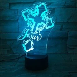 Christian Lamp Jesus Cross