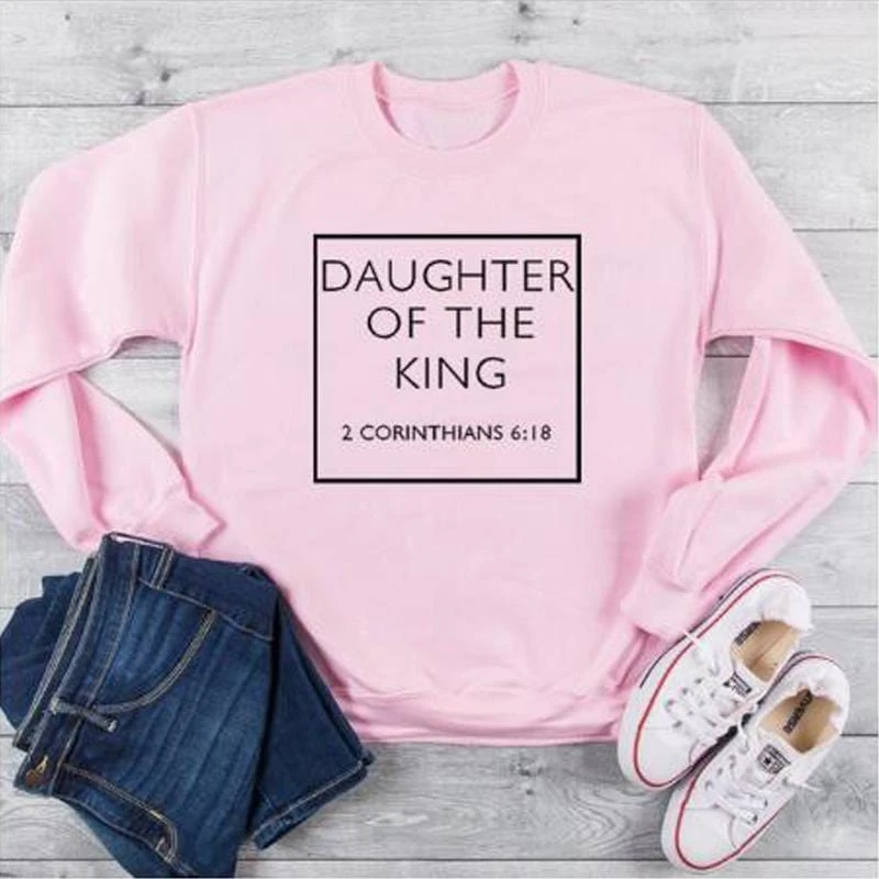 Christian Sweatshirt Daughter Of The King 8 Christian Sweatshirt Daughter Of The King - Image 6