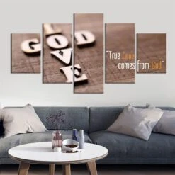 Christian Canvas Art True Love Comes From God 9 Christian Canvas Art True Love Comes From God -Lord's Guidance decor god is love canvas lords guidance