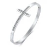 Women's Cross Bracelet Silver Diamond 1 Women's Cross Bracelet Silver Diamond -Lord's Guidance diamond cross bracelet for womens lord s guidance