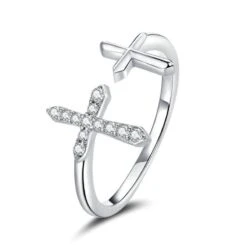 Christian Ring Duo Ring (Silver)