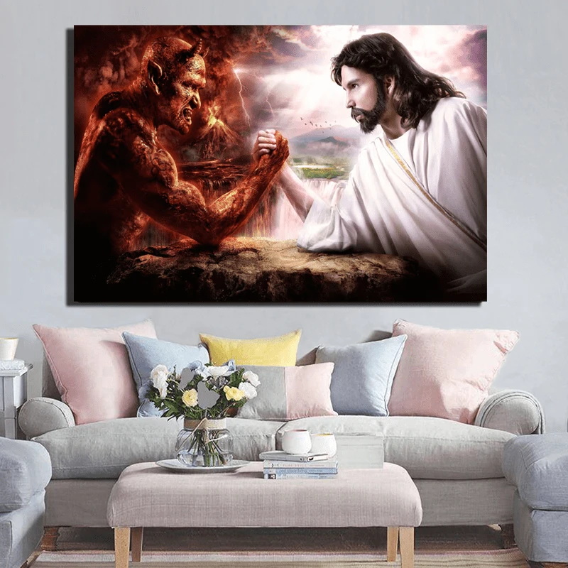 Christian Canvas Art The Good Side 4 Christian Canvas Art The Good Side - Image 2