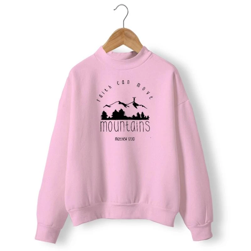 Christian Sweatshirt Faith Can Move Mountains 10 Christian Sweatshirt Faith Can Move Mountains - Image 8