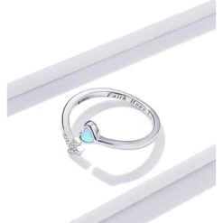 Christian Ring Faith Hope Love (Silver) 11 Christian Ring Faith Hope Love (Silver) -Lord's Guidance faith hope love ring sterling silver