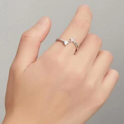 Christian Ring Faith Hope Love (Silver) 9 Christian Ring Faith Hope Love (Silver) -Lord's Guidance faith hope love ring sterling silver women