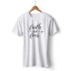 Christian T-Shirt Faith Over Fear 2 Christian T-Shirt Faith Over Fear -Lord's Guidance faith over fear shirt