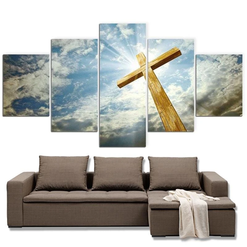 Christian Canvas Art Jesus' Cross 3 Christian Canvas Art Jesus' Cross