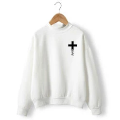 Christian Sweatshirt God Is Above