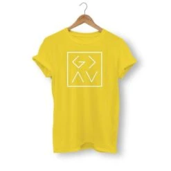 Christian T-Shirt Highs And Lows 19 Christian T-Shirt Highs And Lows -Lord's Guidance god is greater than the highs and lows t shirt yellow white