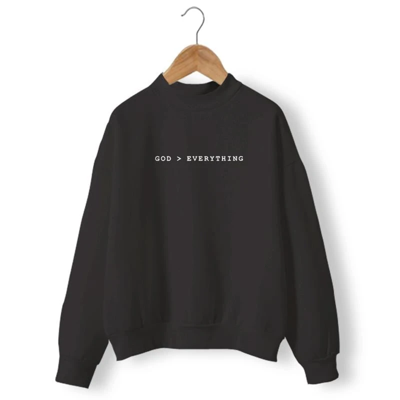 Christian Sweatshirt God Over Everything 5 Christian Sweatshirt God Over Everything - Image 3