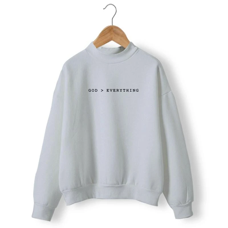 Christian Sweatshirt God Over Everything 7 Christian Sweatshirt God Over Everything - Image 5