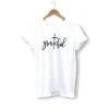 Christian T-Shirt Grateful 1 Christian T-Shirt Grateful -Lord's Guidance grateful christian t shirt white