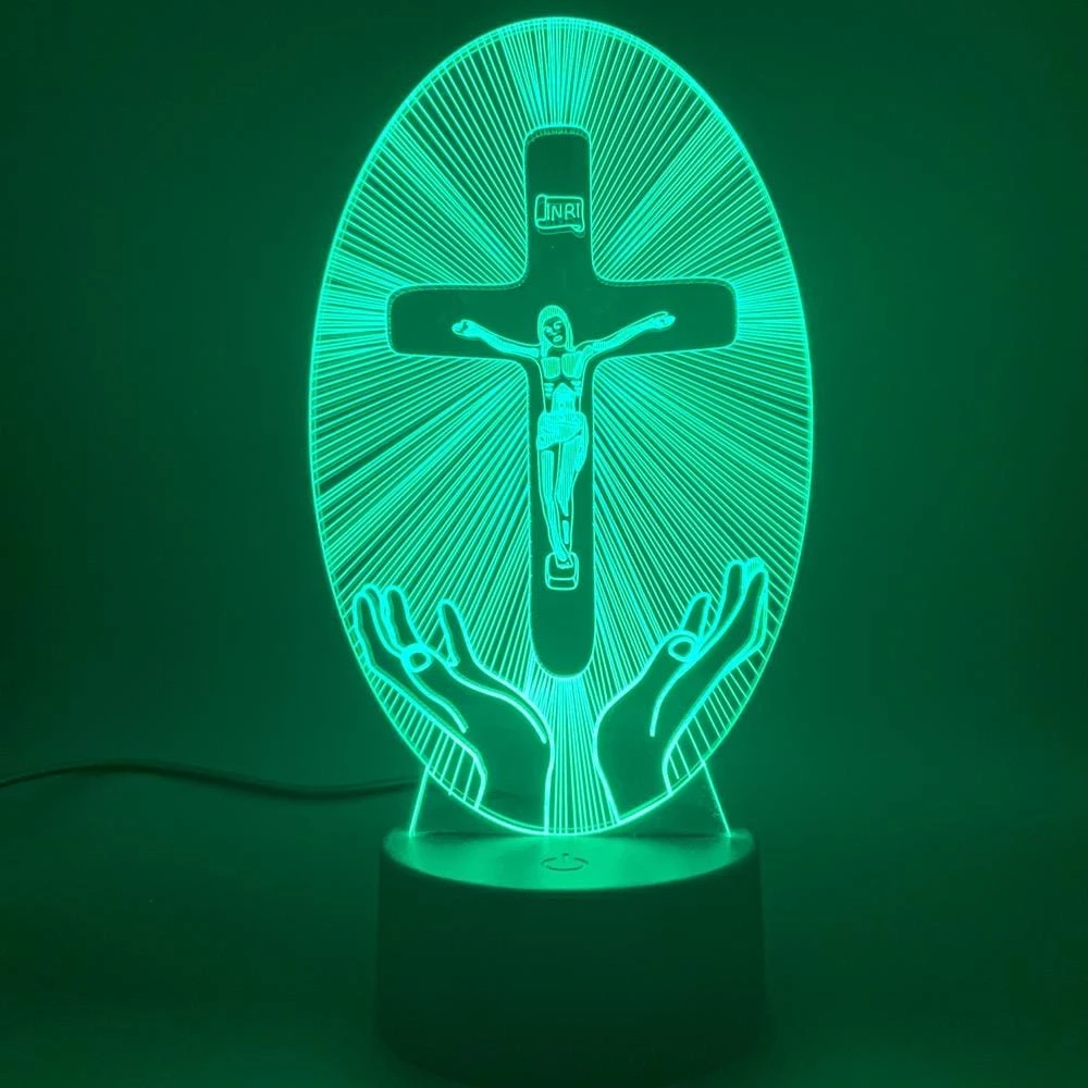 Christian Lamp Jesus Savior 10 Christian Lamp Jesus Savior - Image 8