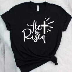 Christian T-Shirt Risen 14 Christian T-Shirt Risen -Lord's Guidance he is risen shirt caba9880 474e 4889 af36 218e95fcf3c0