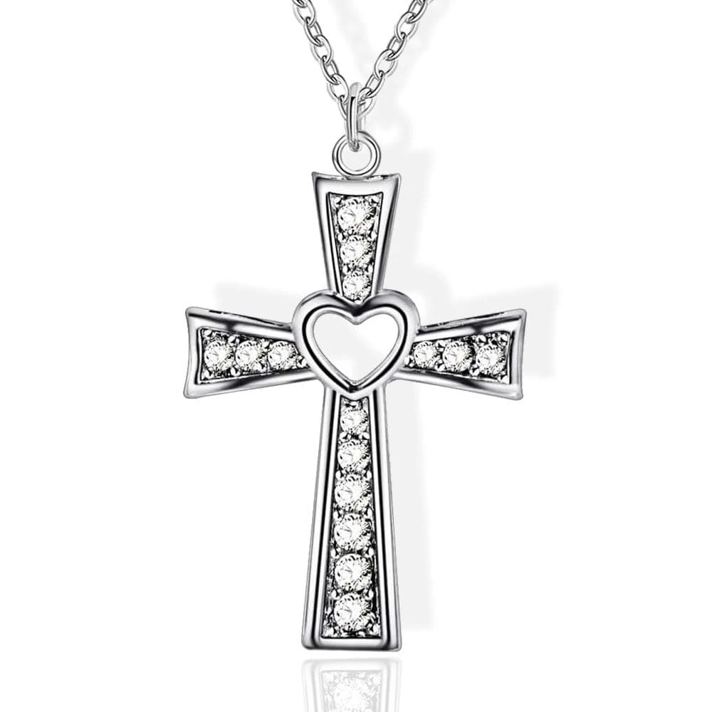 Women's Christian Necklace Heart 3 Women's Christian Necklace Heart
