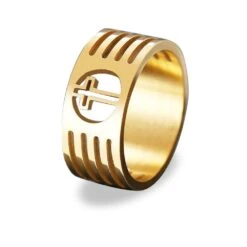 Christian Ring Hollow Cross 9 Christian Ring Hollow Cross -Lord's Guidance hollow cross ring gold ddb58664 a86f 4deb 8ea1 86ed4977eb9b