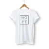 Christian T-Shirt Hope 1 Christian T-Shirt Hope -Lord's Guidance hope t shirt white