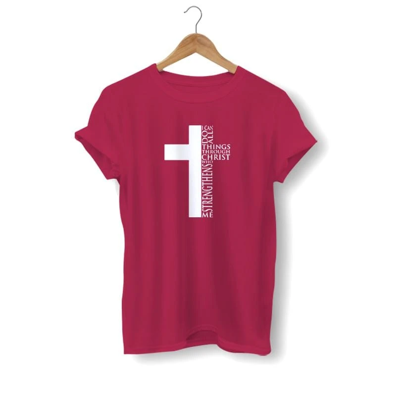 Christian T-Shirt I Can Do All Things Through Christ 12 Christian T-Shirt I Can Do All Things Through Christ - Image 10