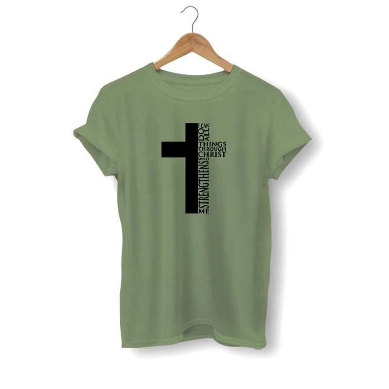 Christian T-Shirt I Can Do All Things Through Christ 9 Christian T-Shirt I Can Do All Things Through Christ - Image 7