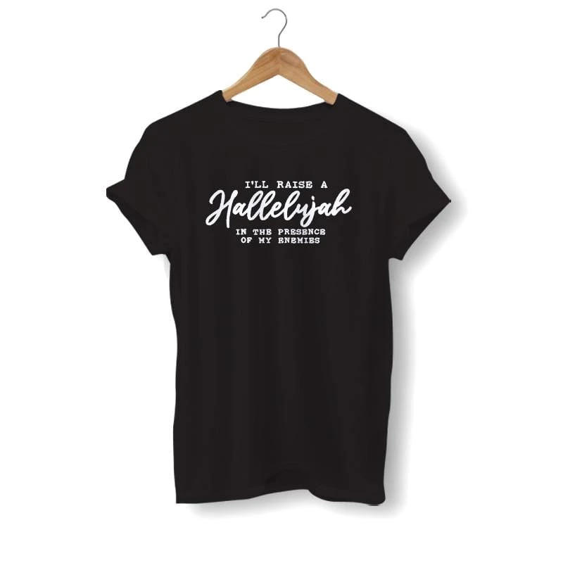 Christian T-Shirt Hallelujah 5 Christian T-Shirt Hallelujah - Image 3