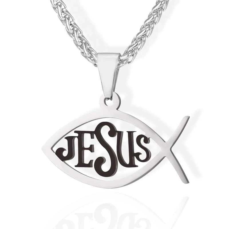 Women's Christian Necklace Fish 3 Women's Christian Necklace Fish