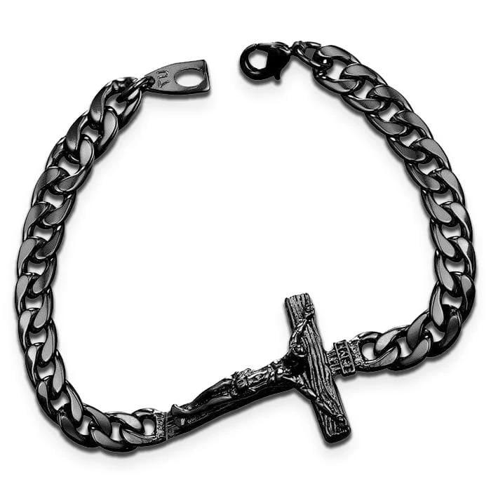 Men's Cross Bracelet Savior 9 Men's Cross Bracelet Savior - Image 7