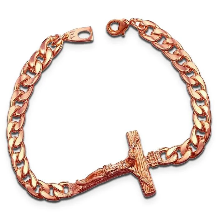 Men's Cross Bracelet Savior 10 Men's Cross Bracelet Savior - Image 8