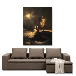 Front Page 29 Christian Canvas Art Jesus Before The Lord
