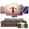 Christian Canvas Art Jesus In The Clouds 2 Christian Canvas Art Jesus In The Clouds -Lord's Guidance jesus christ canvas paintings