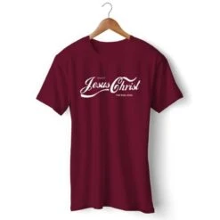 Christian T-Shirt Jesus Christ Coca Cola 15 Christian T-Shirt Jesus Christ Coca Cola -Lord's Guidance jesus christ coca cola shirt burgundy