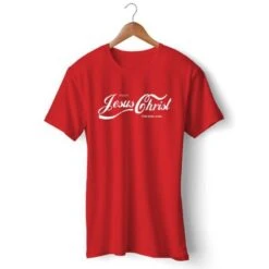Christian T-Shirt Jesus Christ Coca Cola