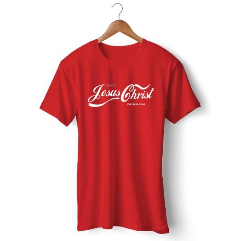 Christian T-Shirt Jesus Christ Coca Cola 3 Christian T-Shirt Jesus Christ Coca Cola