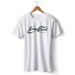 Christian T-Shirt Jesus Christ Coca Cola 13 Christian T-Shirt Jesus Christ Coca Cola -Lord's Guidance jesus christ coca cola shirt white