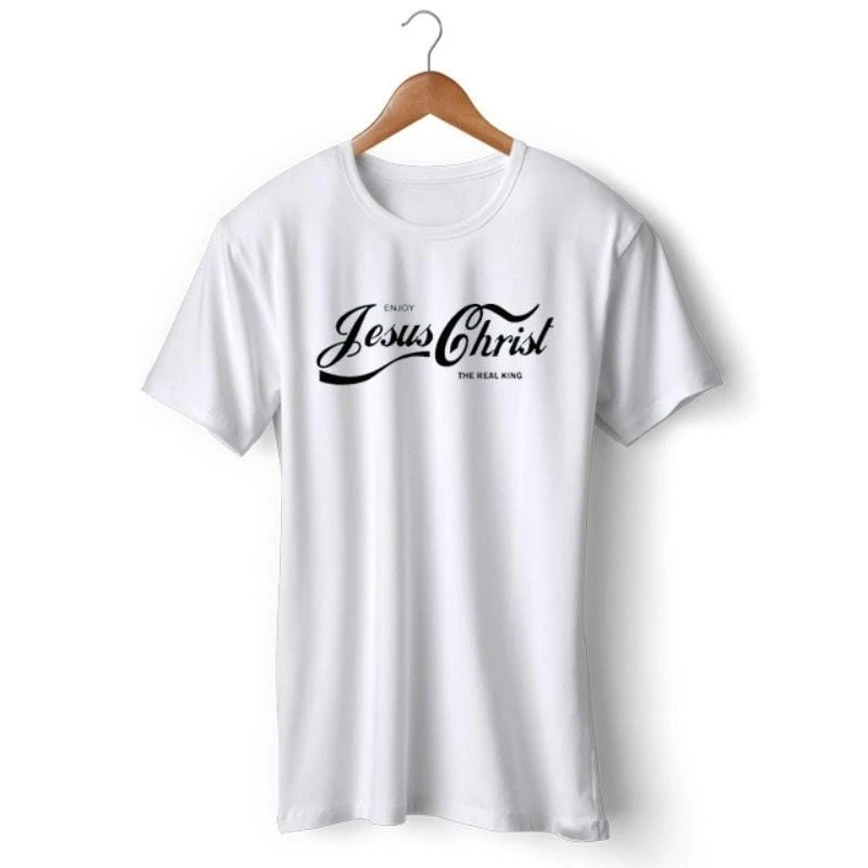 Christian T-Shirt Jesus Christ Coca Cola 7 Christian T-Shirt Jesus Christ Coca Cola - Image 5