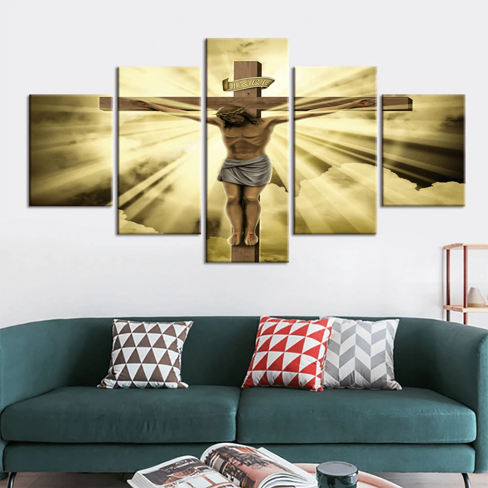 Christian Canvas Art INRI 4 Christian Canvas Art INRI - Image 2